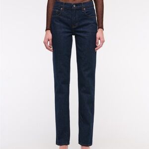 Abercrombie & Fitch Mid Rise 90s Straight Jean